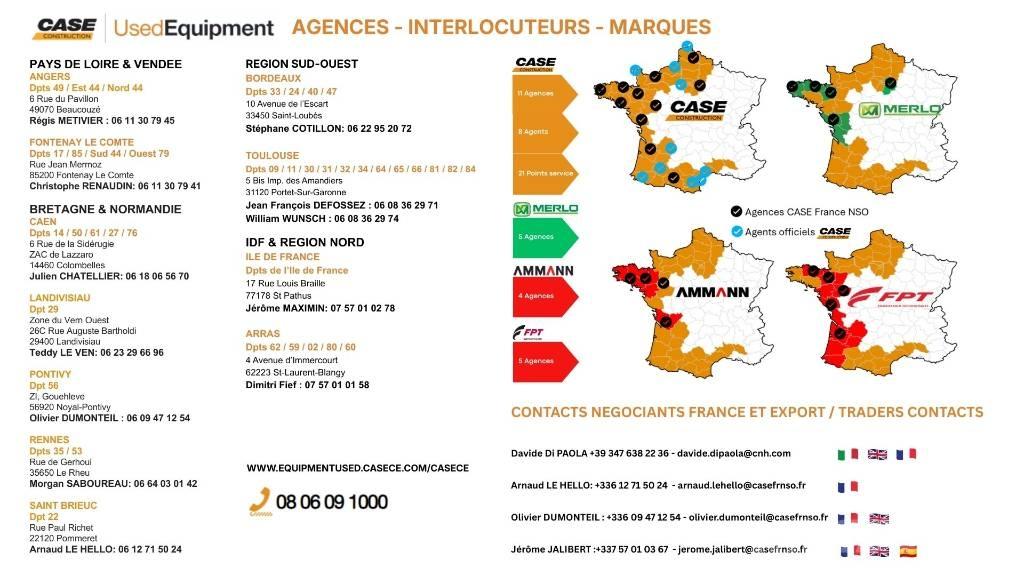 CASE WX 165 Bageri točkaši