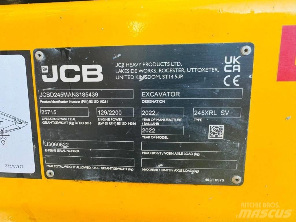 JCB 245 XR Bageri guseničari