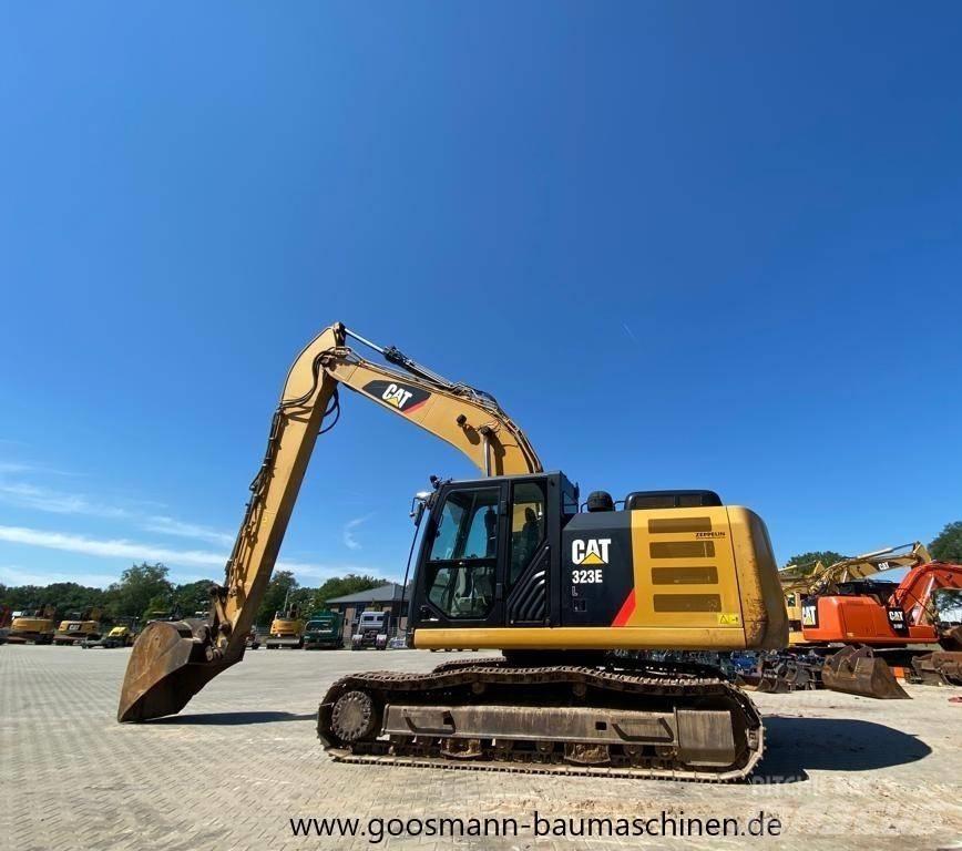 CAT 323 EL Bageri guseničari