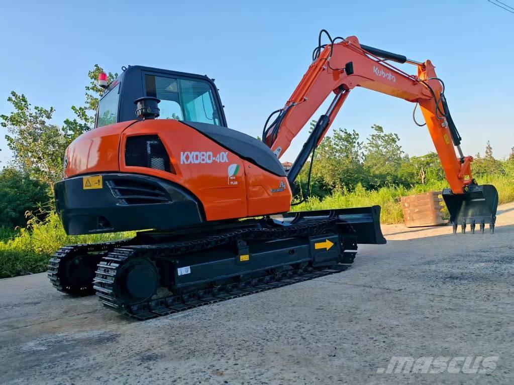 Kubota KX 080-4 Bageri guseničari