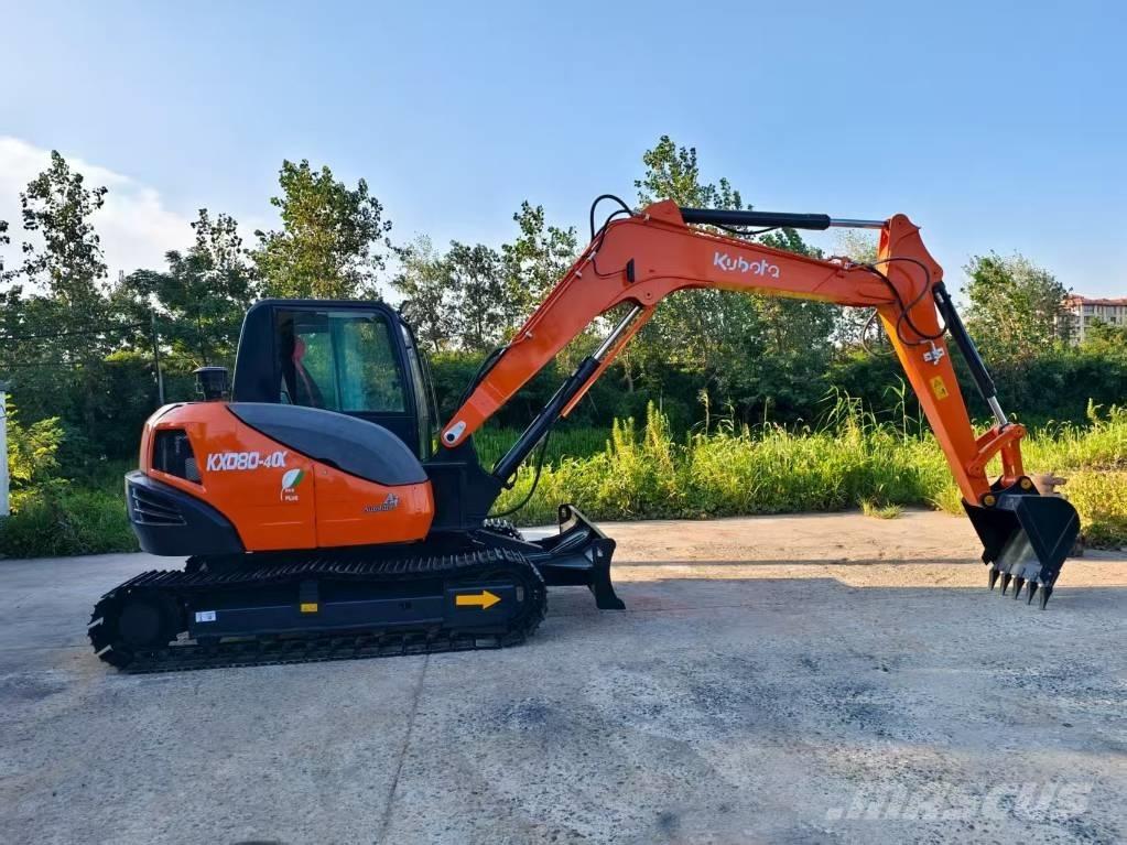 Kubota KX 080-4 Bageri guseničari