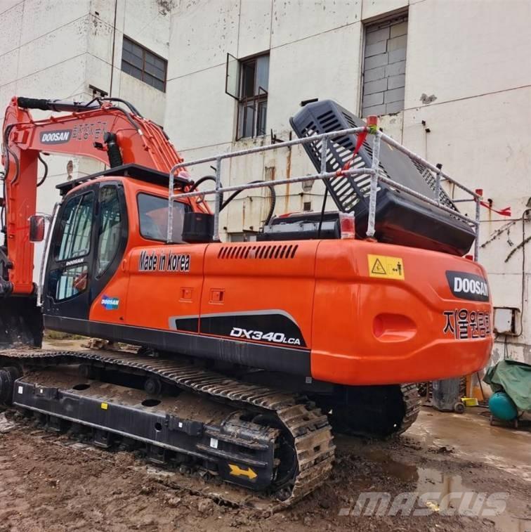 Doosan DX 340 LC Bageri guseničari