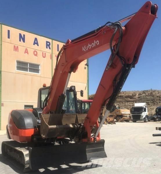 Kubota KX 080-4 Midi bageri 7t – 12t