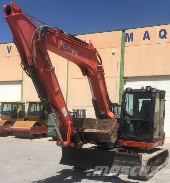 Kubota KX 080-4 Midi bageri 7t – 12t