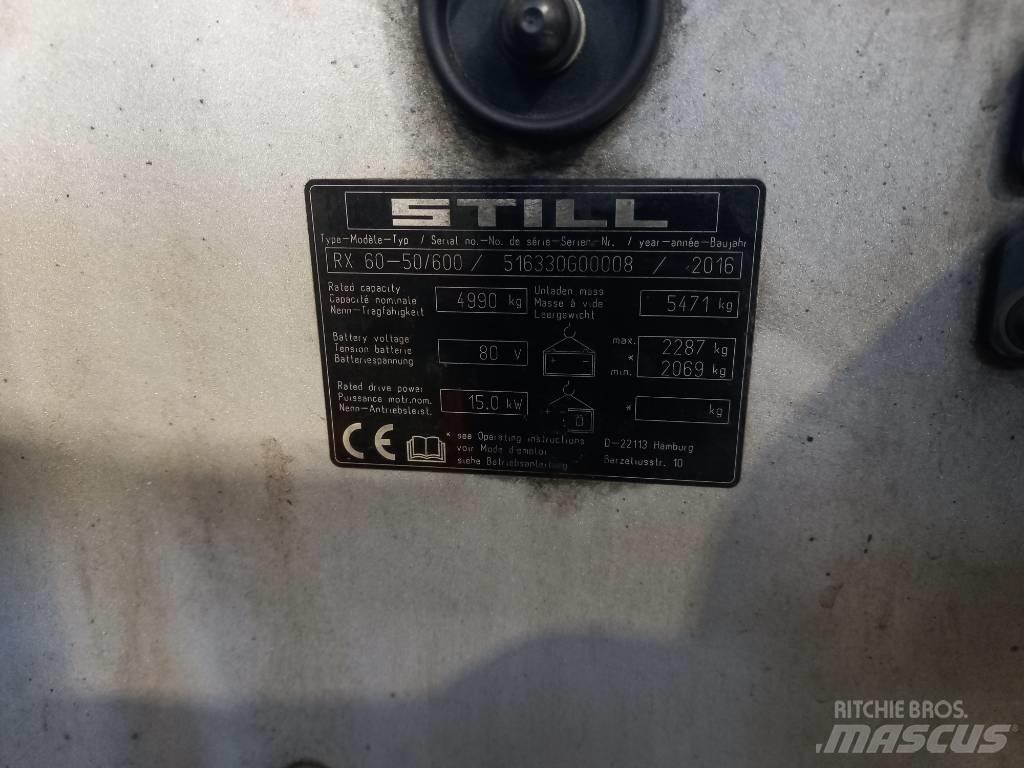 Still RX 60-50 Električni viljuškari