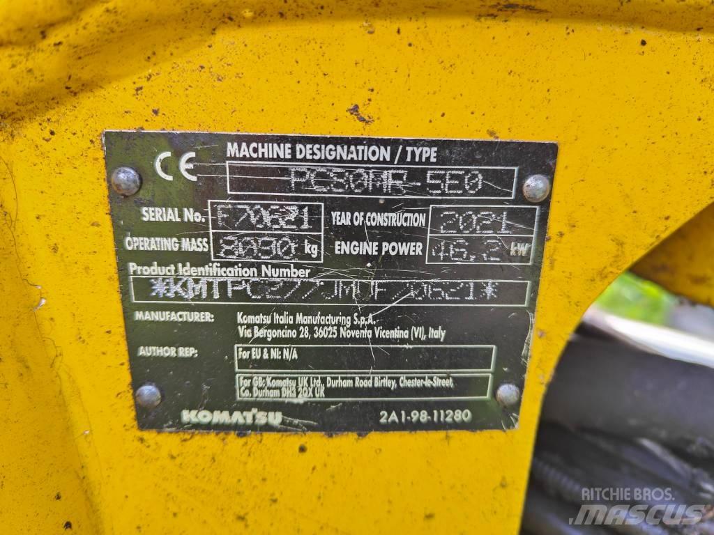 Komatsu PC 80 MR-5 Midi bageri 7t – 12t