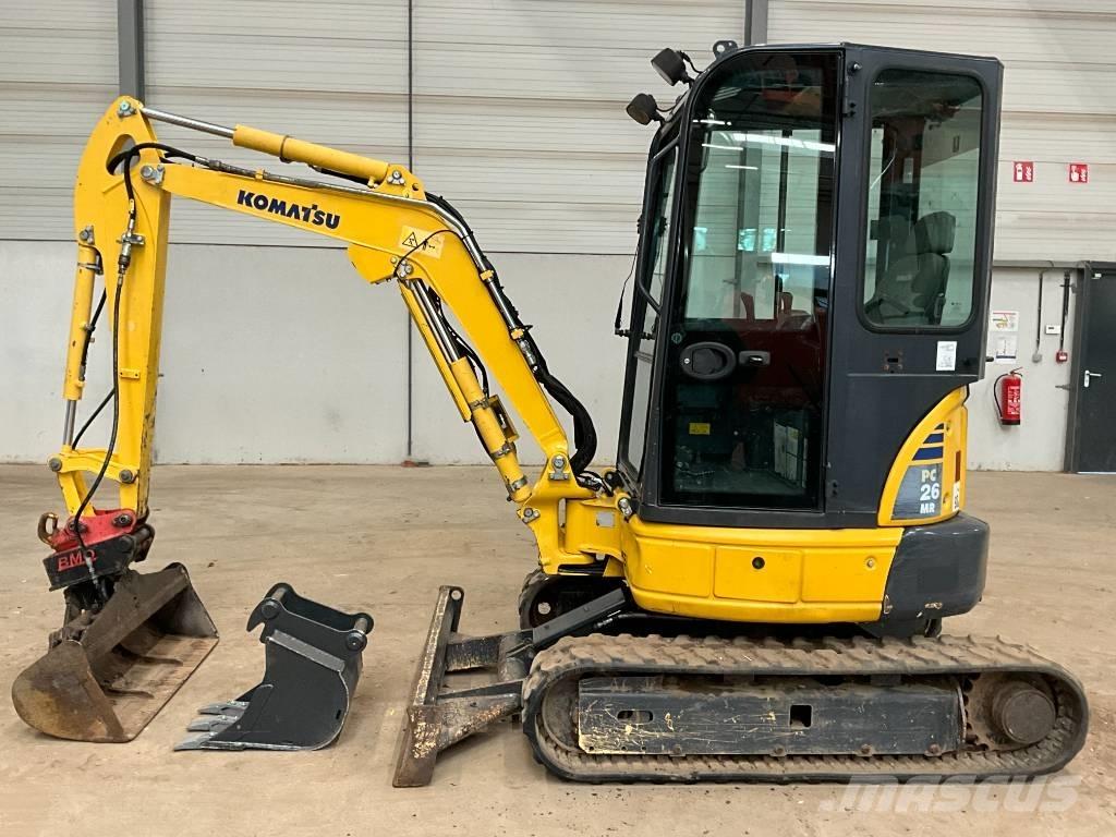 Komatsu PC 26 MR-3 Mini bageri < 7t