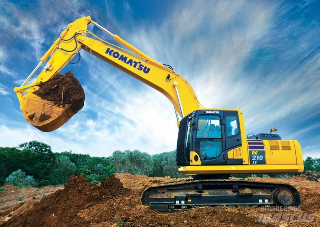 Komatsu PC 210 LC Bageri guseničari