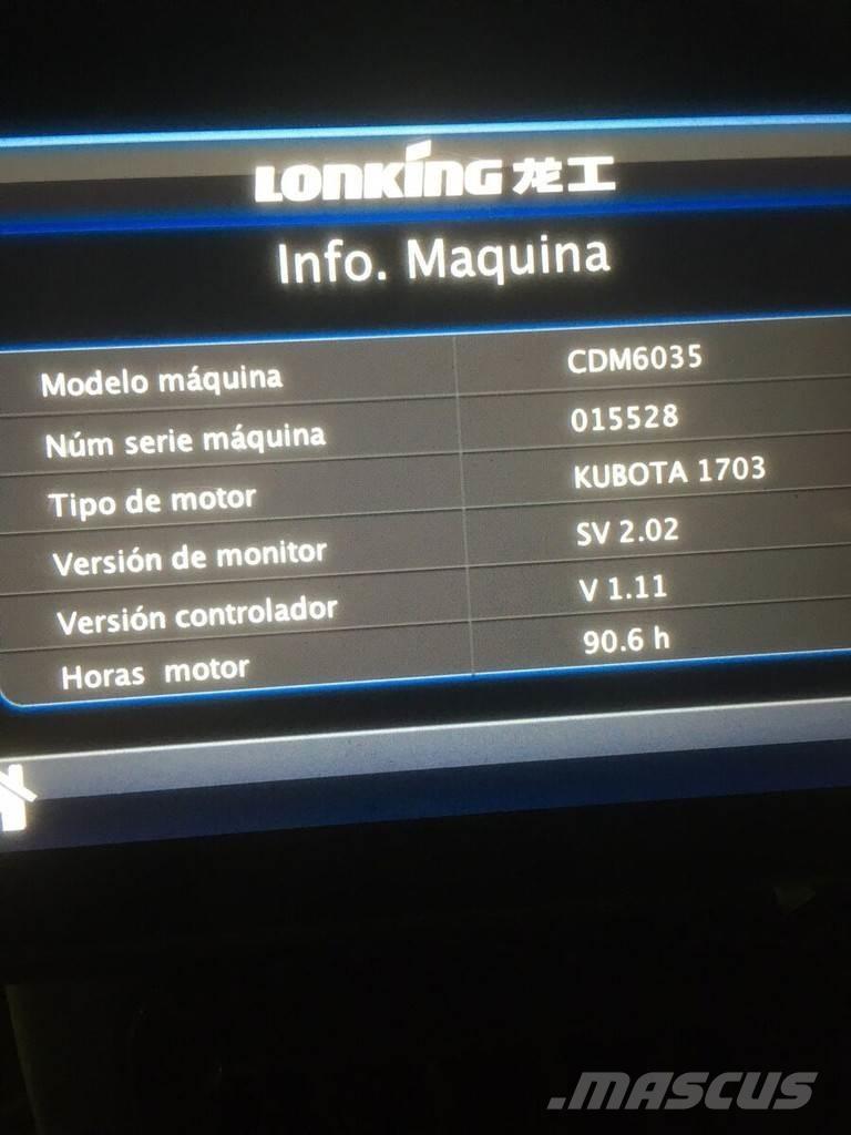 Lonking CDM6035 Mini bageri < 7t