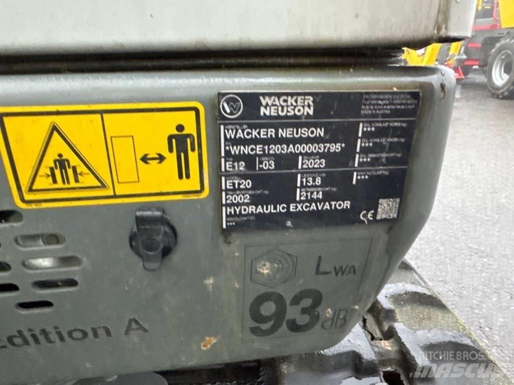Wacker Neuson ET20 Bageri guseničari