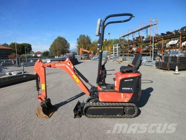 Kubota K 008-5 Mini bageri < 7t