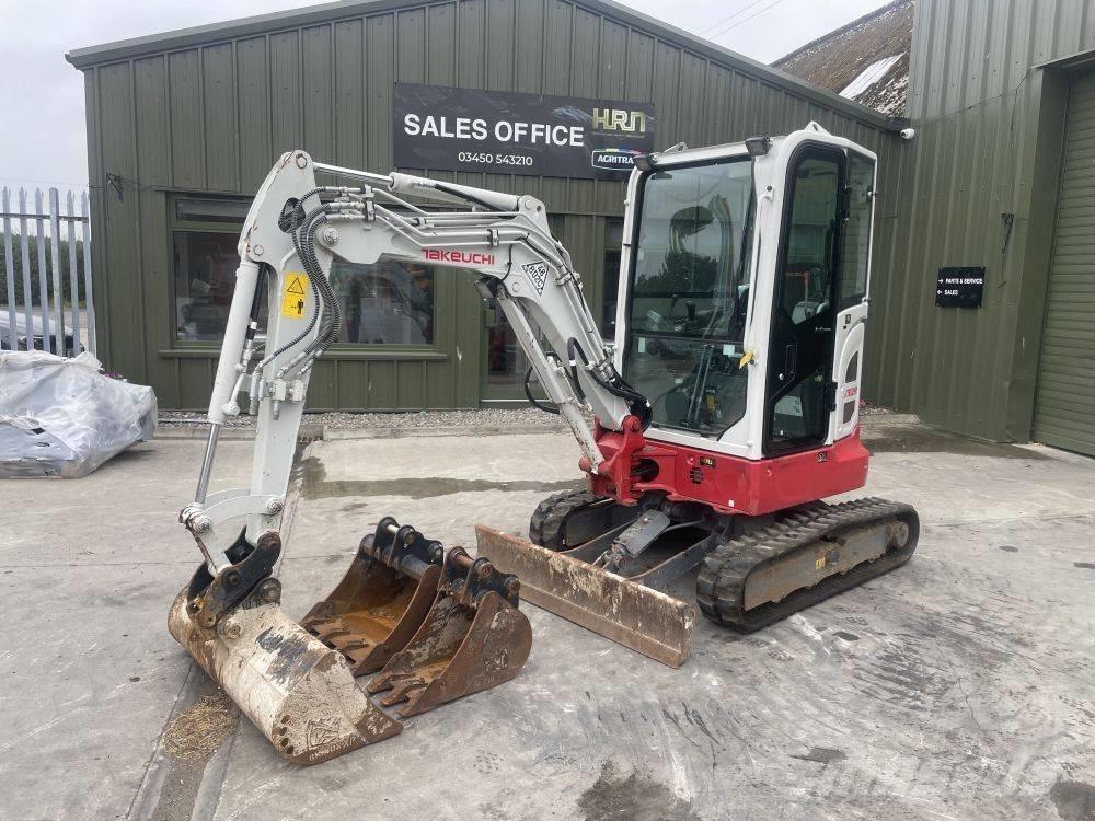 Takeuchi TB 325 R Mini bageri < 7t