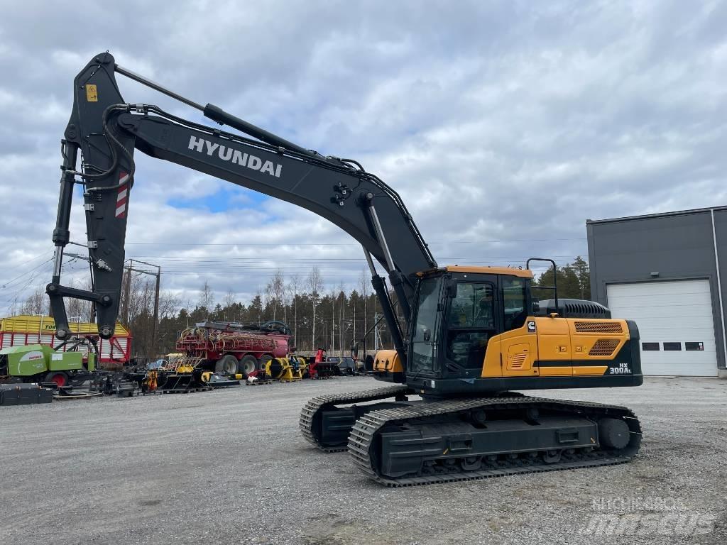 Hyundai HX 300 AL Bageri guseničari