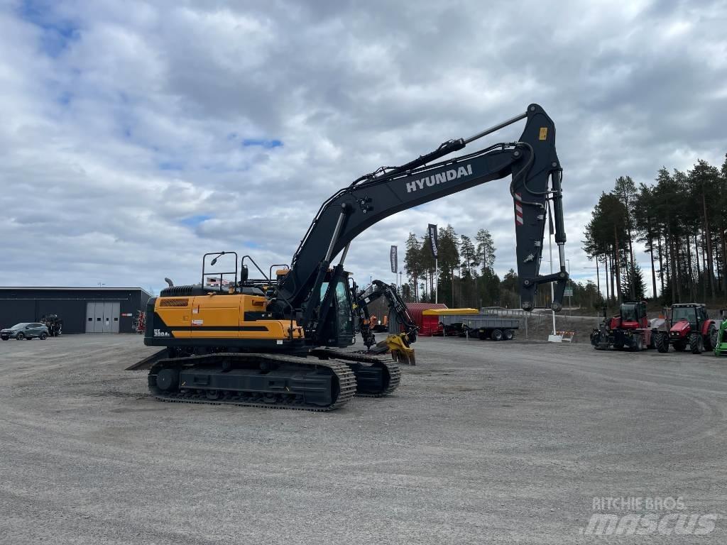 Hyundai HX 300 AL Bageri guseničari