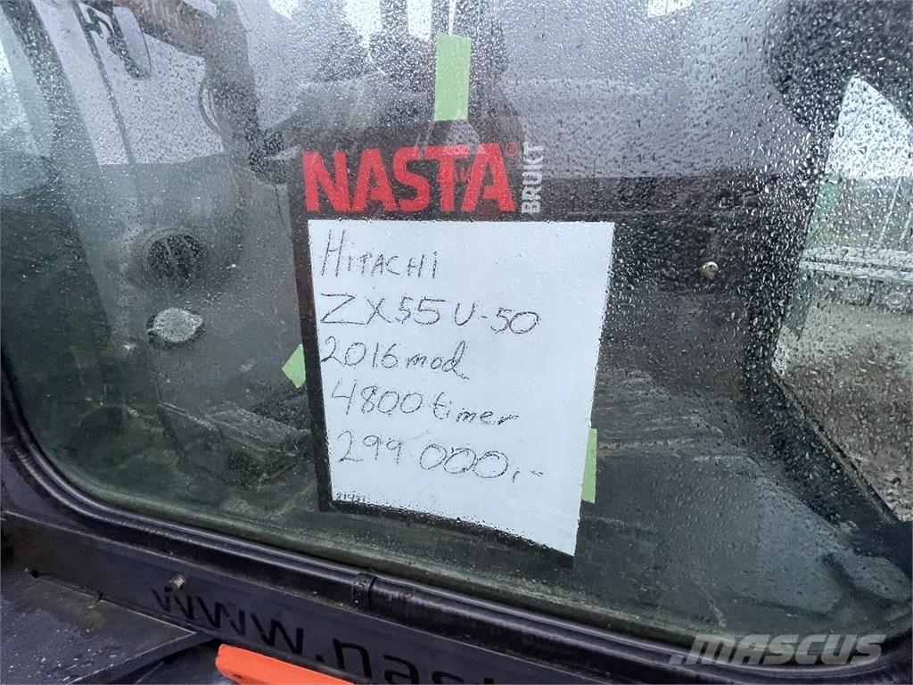 Hitachi ZX55U-5 Mini bageri < 7t