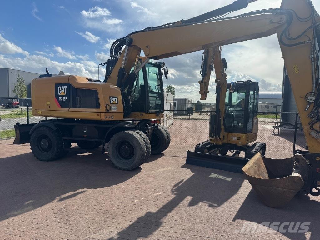 CAT 318 Bageri točkaši