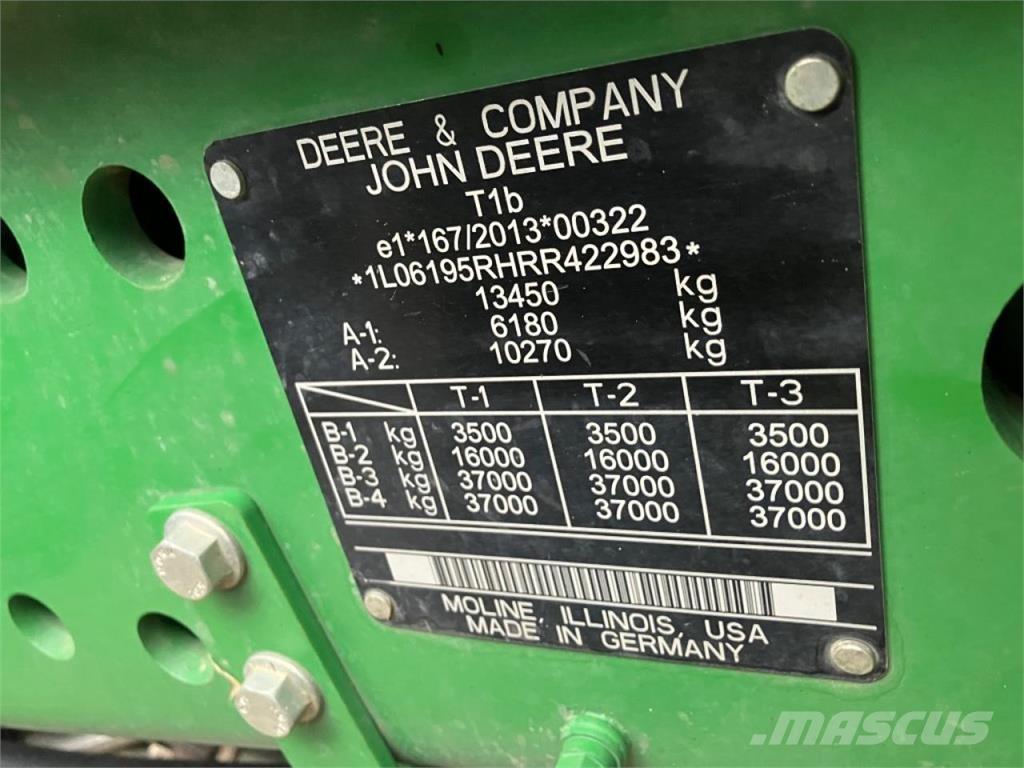 John Deere 6R 195 Traktori