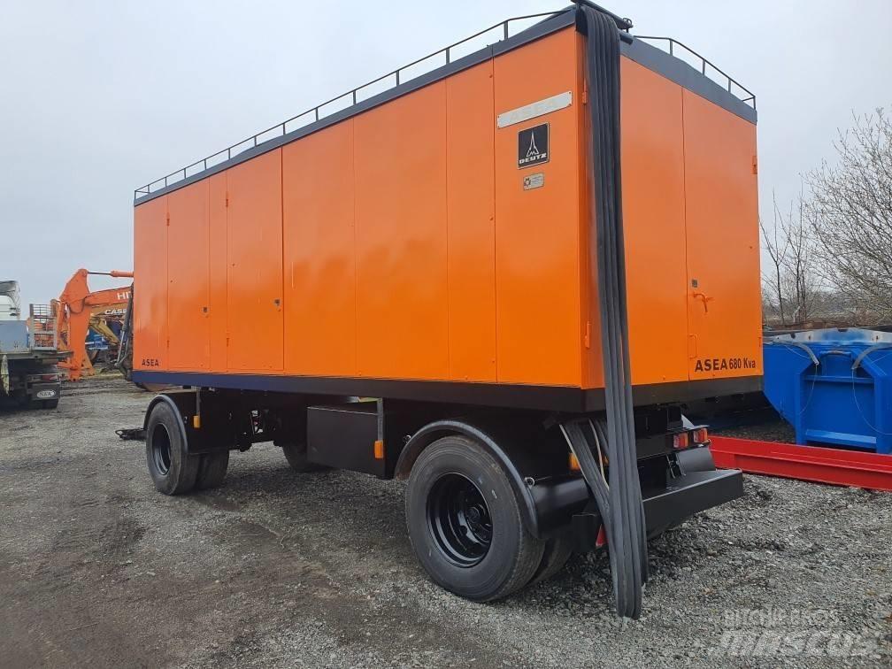  elverk 680kva Dizel generatori
