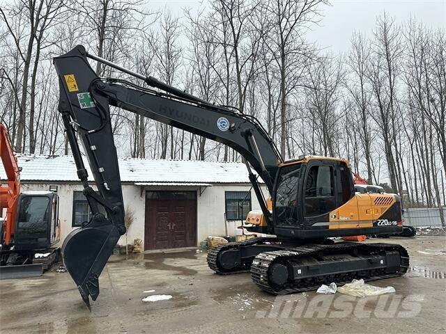 Hyundai R220lc-9s Bageri guseničari