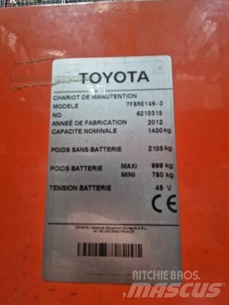 Toyota 7FBRE14N Samopogonski ručni viljuškari