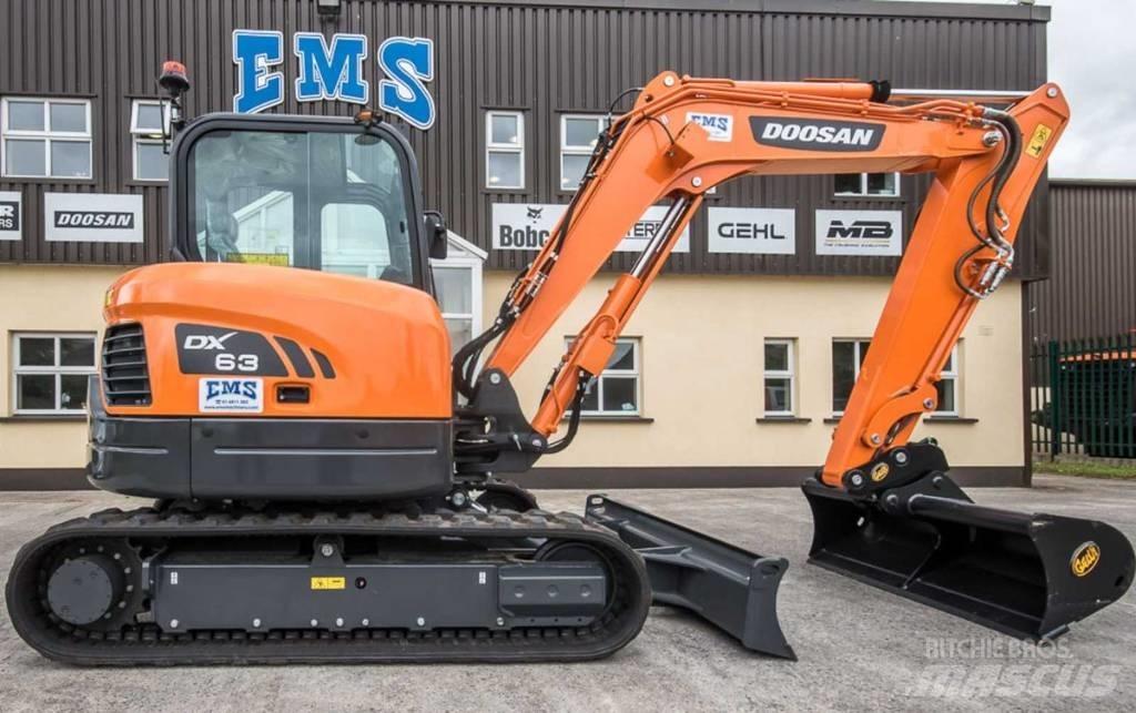 Doosan DX 63-3 Mini bageri < 7t