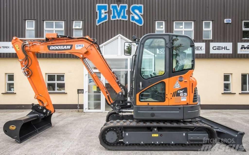 Doosan DX 63-3 Mini bageri < 7t
