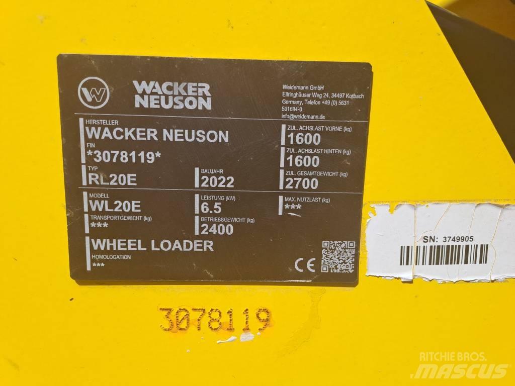 Wacker Neuson WL20e Utovarivači na točkove