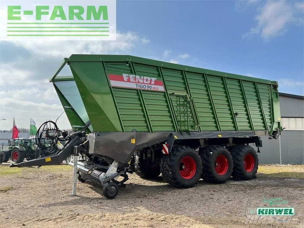 Fendt tigo 90 xr Ostale poluprikolice