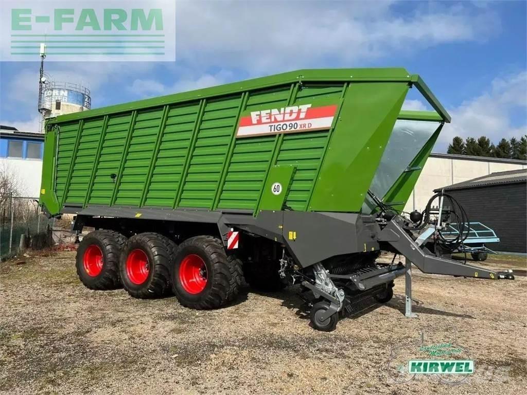 Fendt tigo 90 xr Ostale poluprikolice
