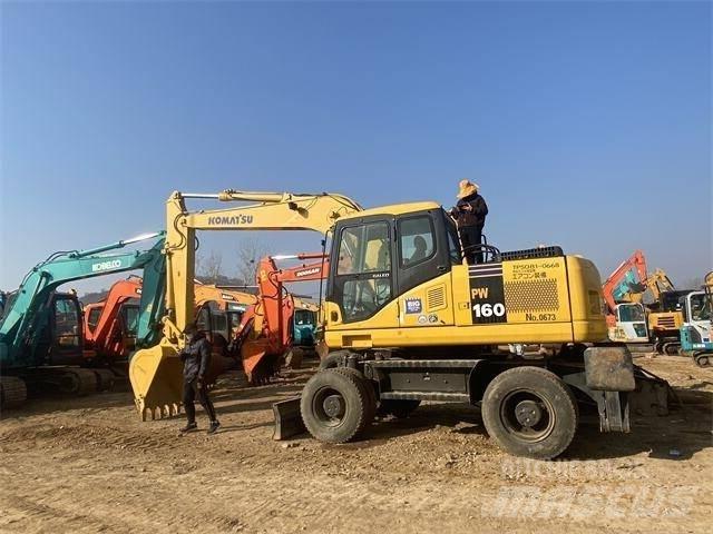 Komatsu PW160 Bageri guseničari