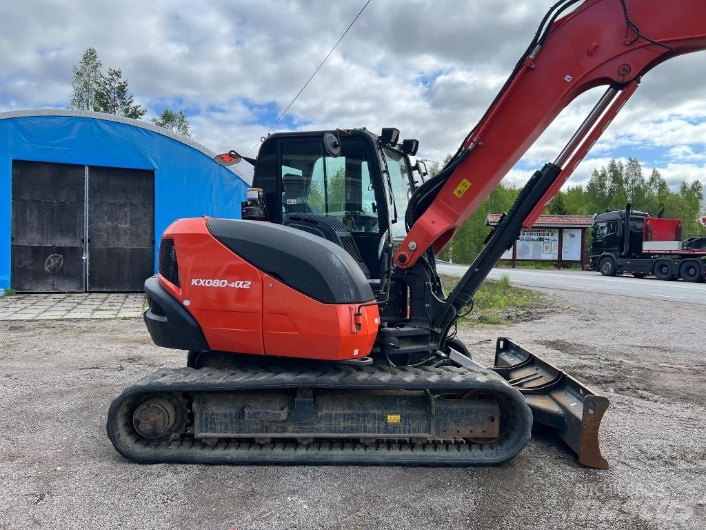 Kubota kx080-4a2 Midi bageri 7t – 12t