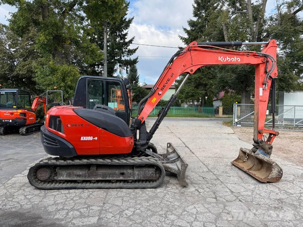 Kubota KX 080-4 Midi bageri 7t – 12t