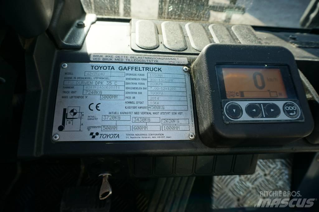 Toyota 42-7FD40 Dizelski viljuškari