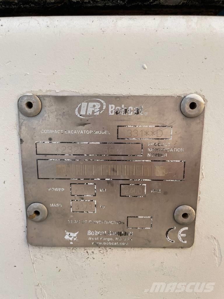 Bobcat 331 Mini bageri < 7t