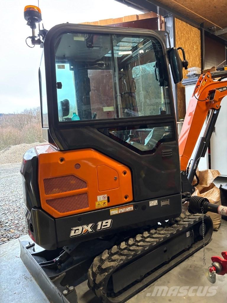 Develon DX 19 Z-7 Mini bageri < 7t