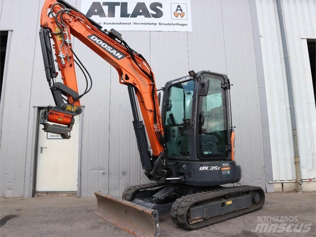 Doosan DX35Z-7 Mini bageri < 7t