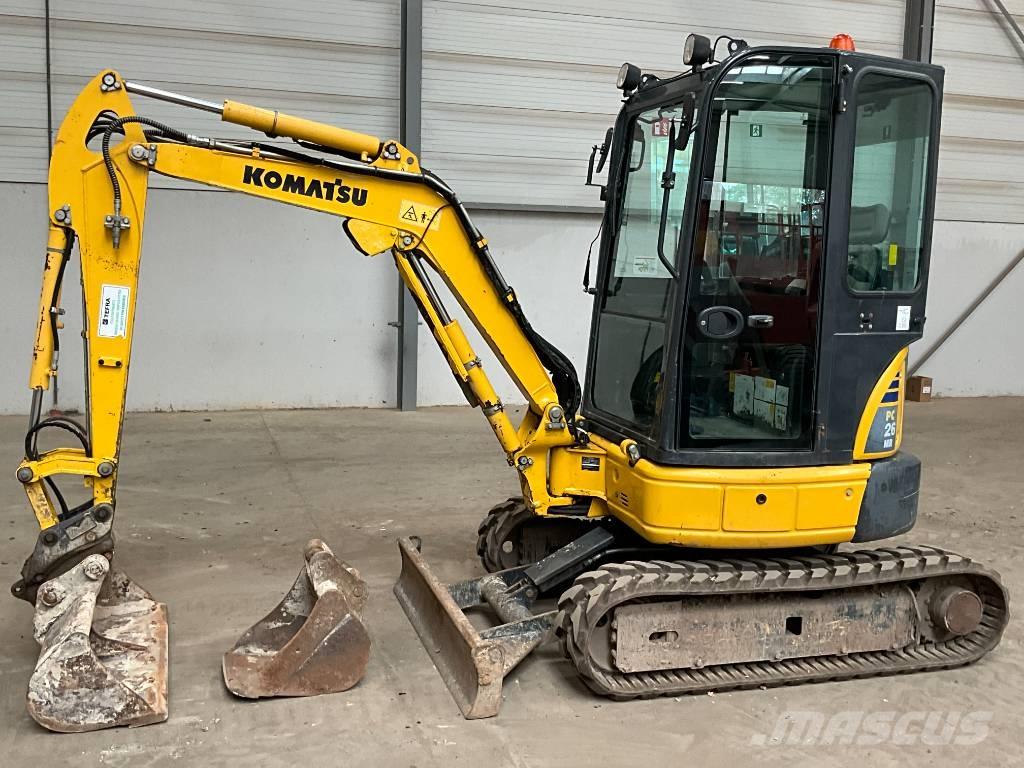 Komatsu PC 26 MR-3 Mini bageri < 7t