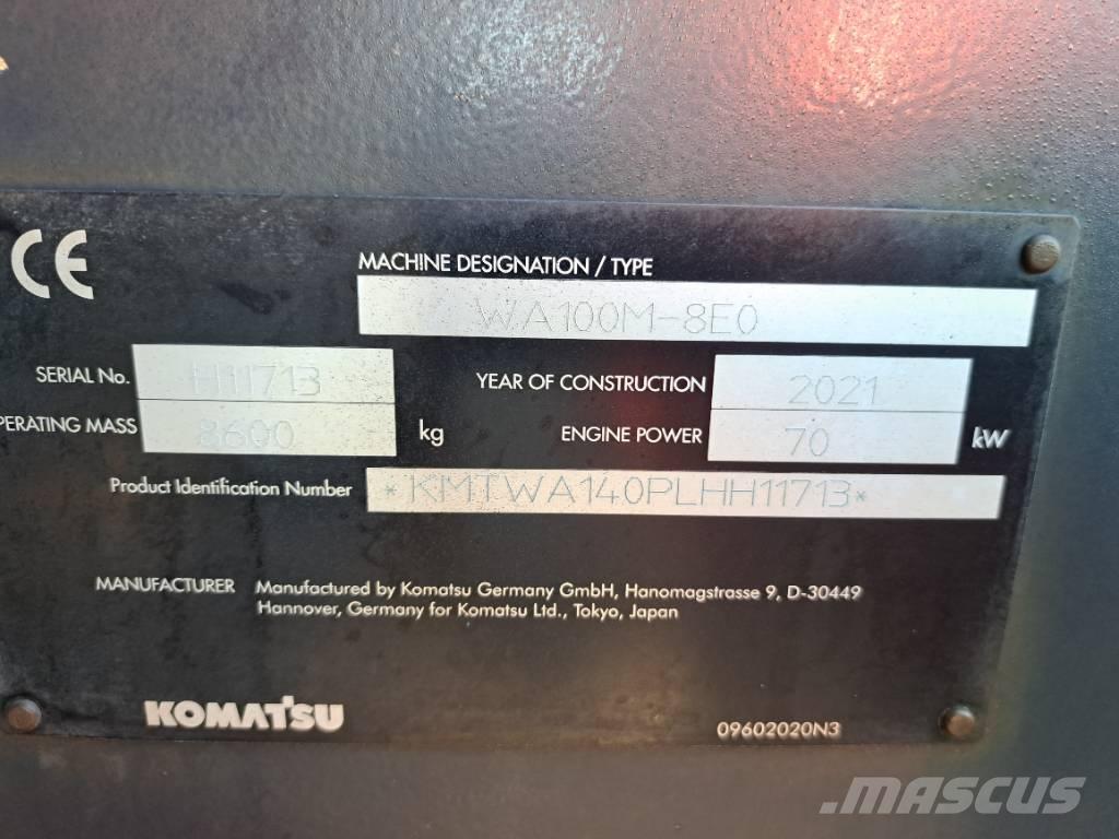 Komatsu WA 100 M-8 Utovarivači na točkove