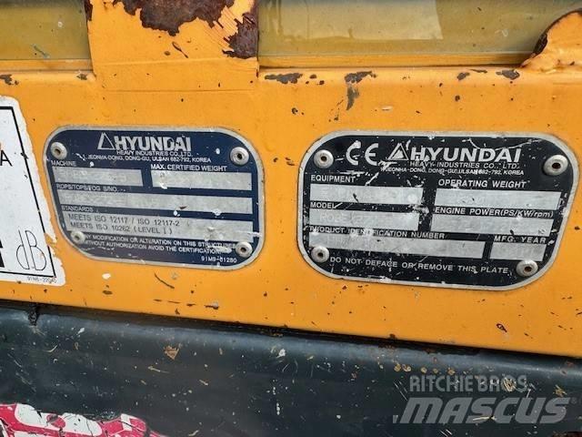 Hyundai Robex 27 Z-9 Mini bageri < 7t