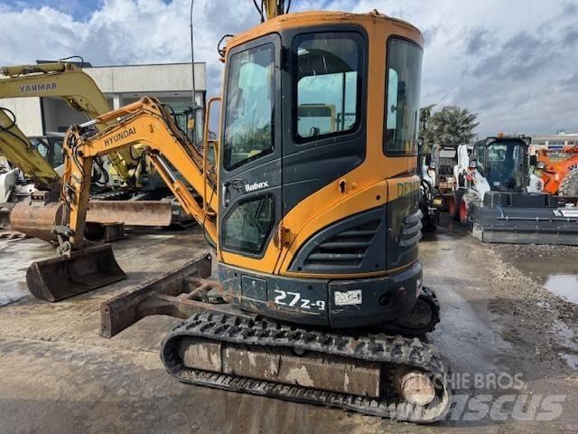 Hyundai Robex 27 Z-9 Mini bageri < 7t