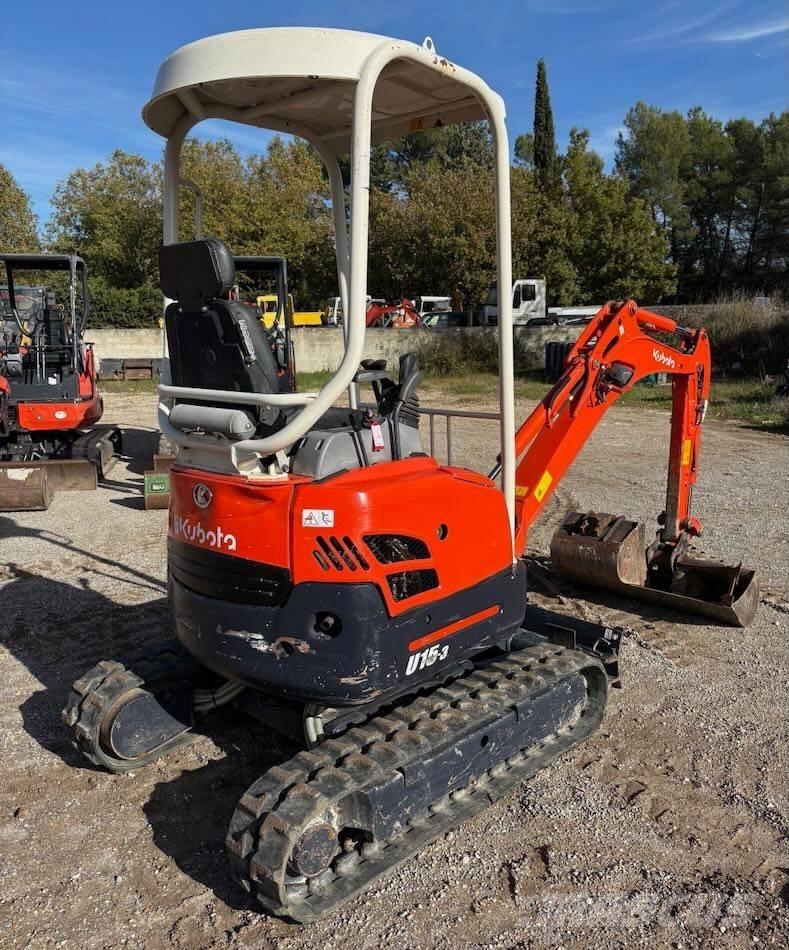 Kubota U 15-3 Mini bageri < 7t