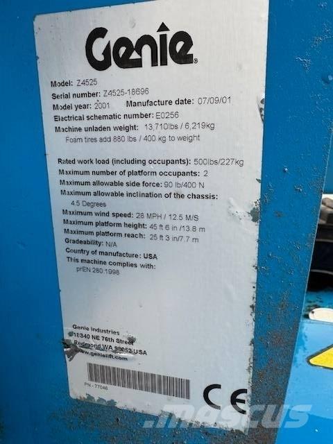 Genie Z 45/25 Zglobne podizne platforme