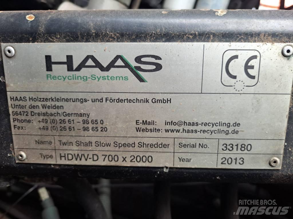 Haas Tyron 2000 Mašine za uništavanje otpada