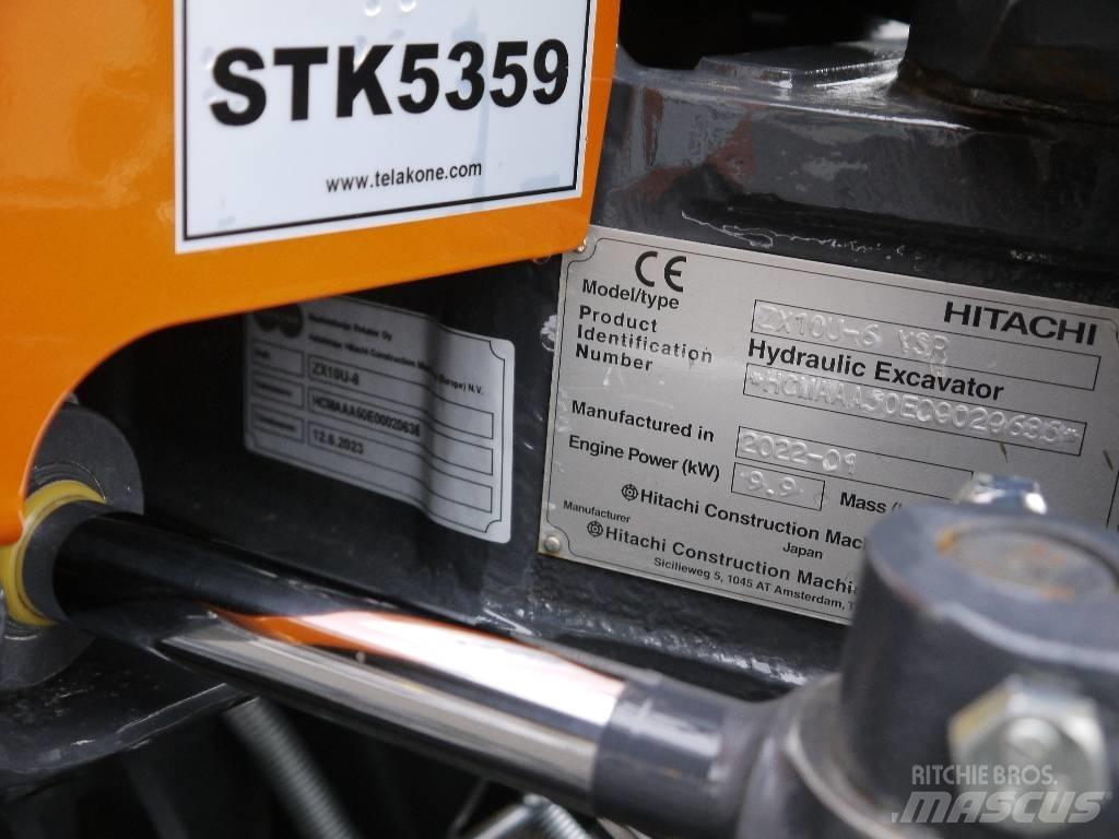 Hitachi ZX 10 U-6 Mini bageri < 7t
