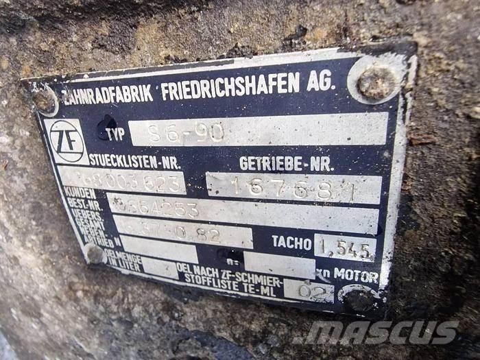  Transmission S6-90 Ostale kargo komponente