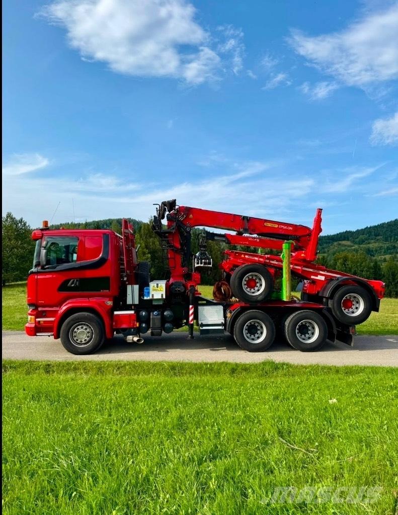 Scania R580 V8 6x4 Kamioni za drva Šticari