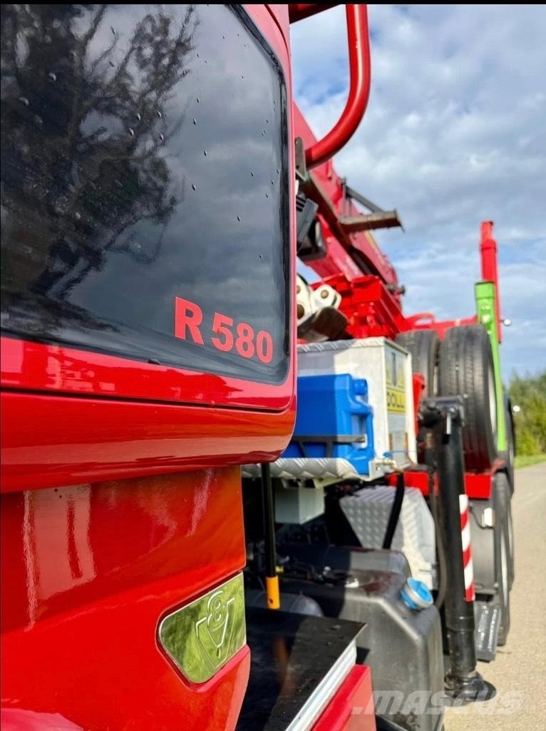 Scania R580 V8 6x4 Kamioni za drva Šticari