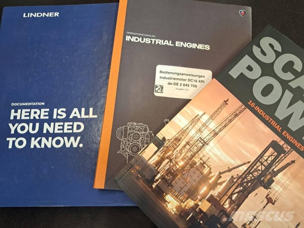 Lindner U 95 DK Mašine za uništavanje otpada