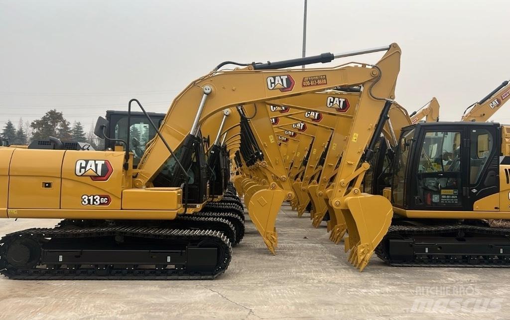 CAT 313 GC Bageri guseničari