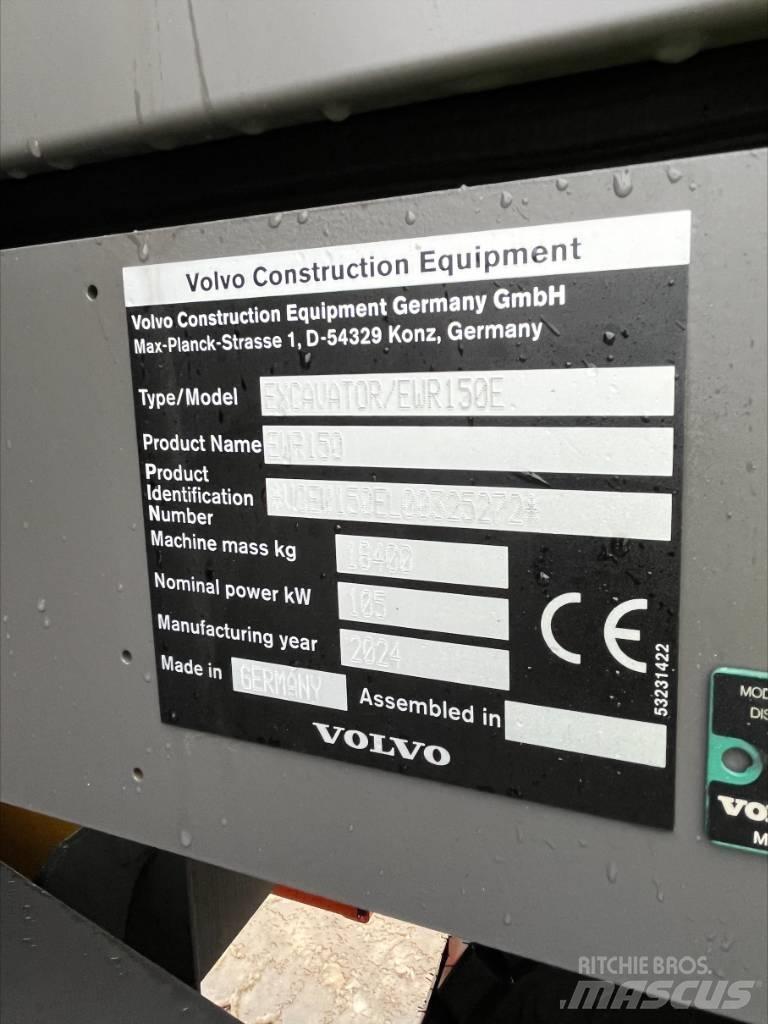 Volvo EWR 150 E Bageri točkaši